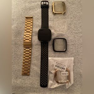 Fitbit Versa 2 sports smart watch. If your looking for the best fitness tracker